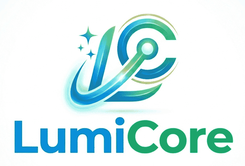 LumiCore 公式ブランドロゴ